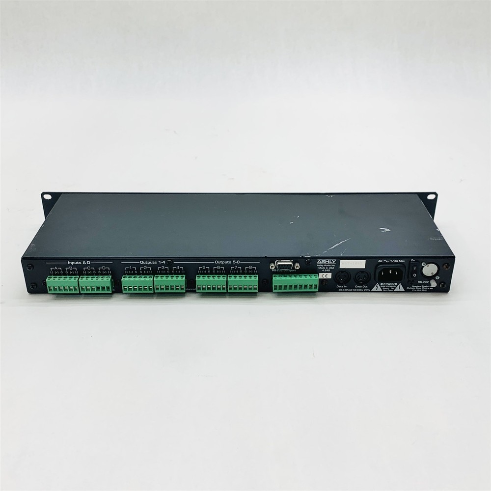 Ashly Protea System II 4.24D Digital Audio 4-In/8-Out Distribution Processor