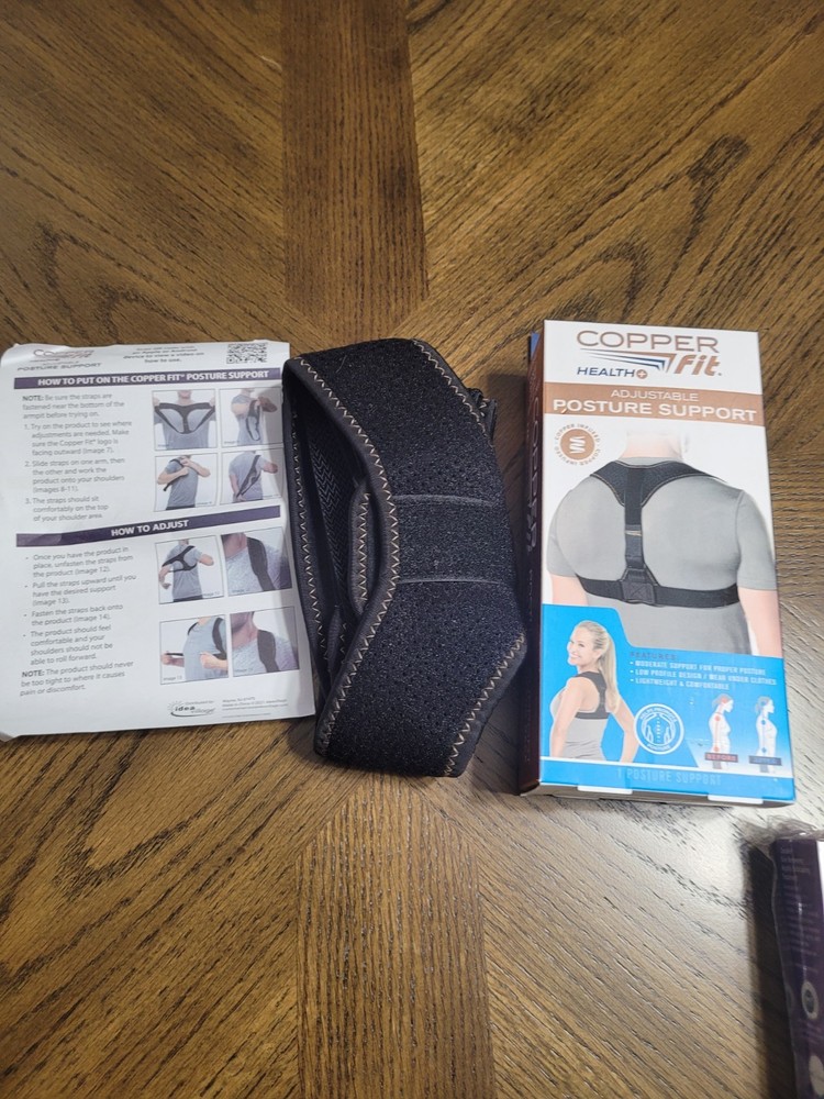 Copper Fit Adjustable Posture Support (Chest 33"-44")