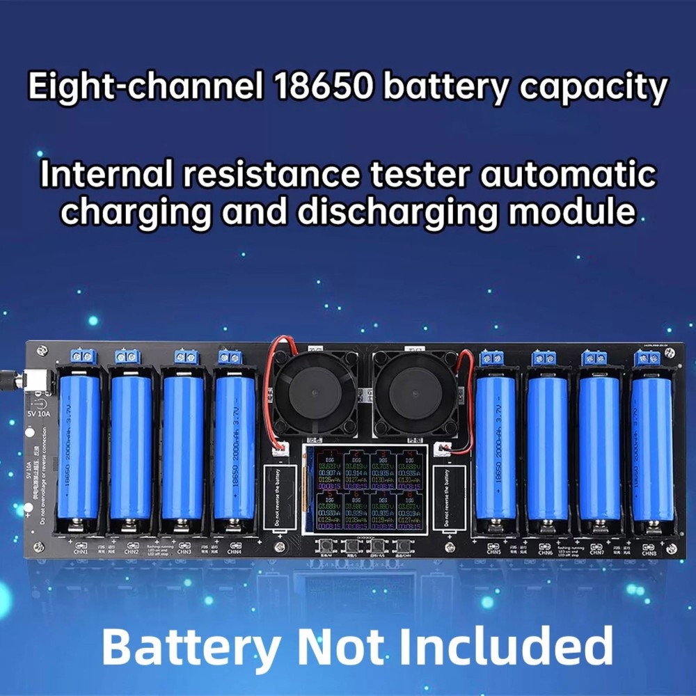 Internal Resistance Tester 8CH Each channel independently maximum about 1A