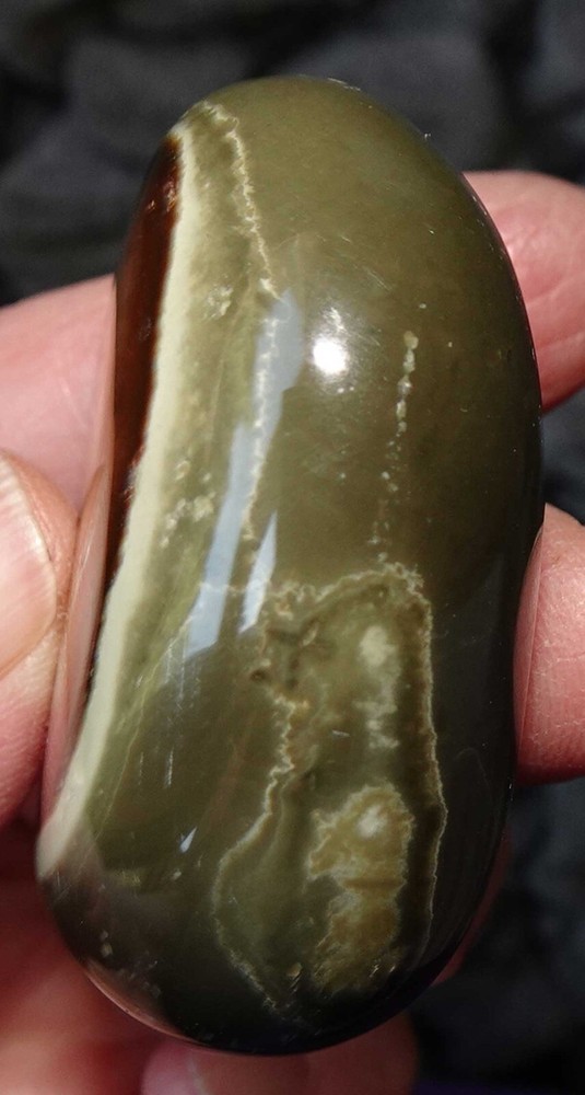Polychrome Jasper - 3 Polished Pebbles - Madagascar sc749g