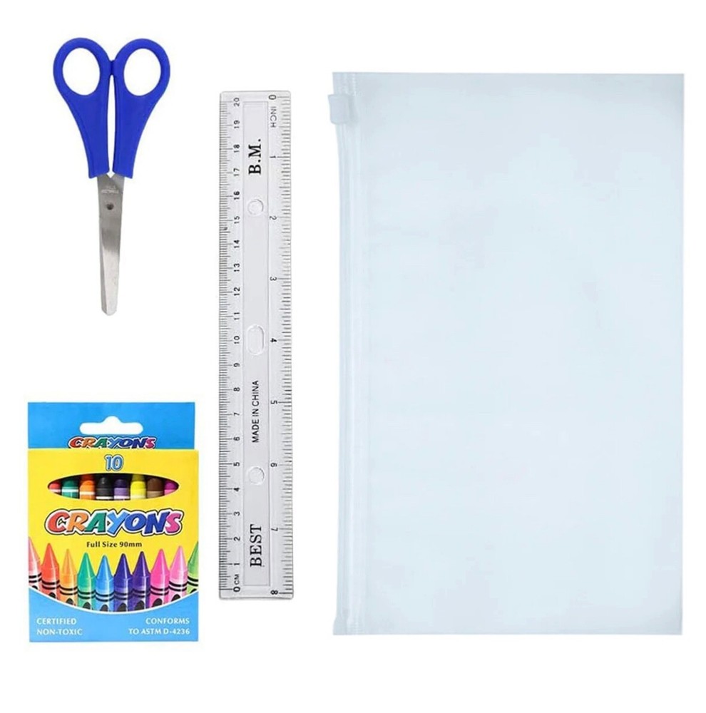 50 Piece Back To School Kit With Everything Including 