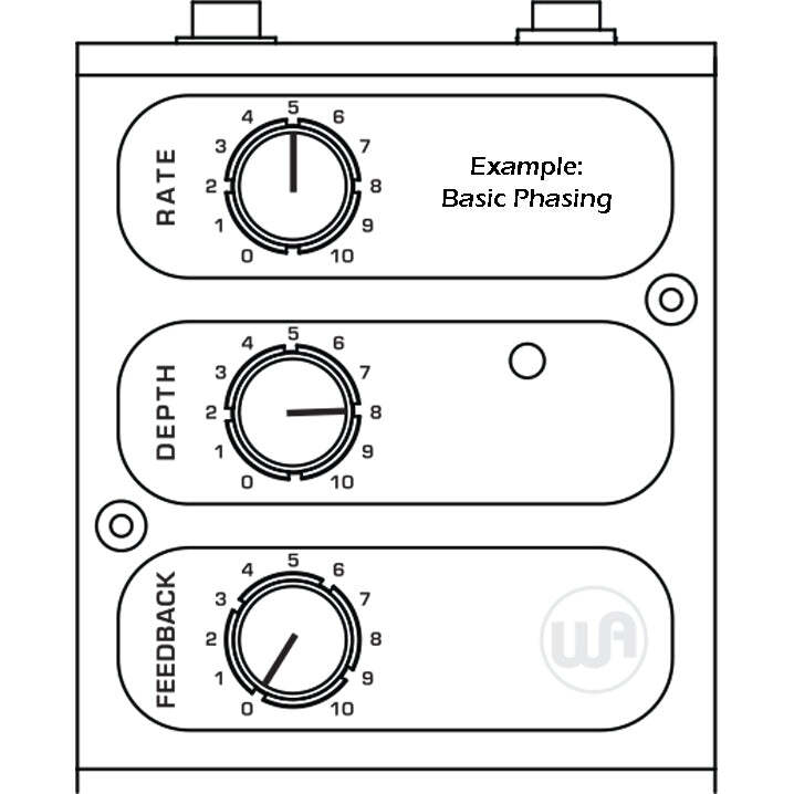 Warm Audio Mutation Phasor II Electro-Optical Phase-Shifting Pedal