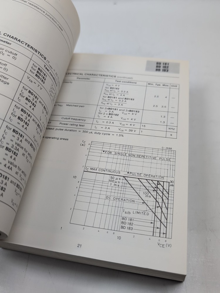 Electronics Data Book: SHS-Thomson Microelectronics, Discrete Power Devices 1980