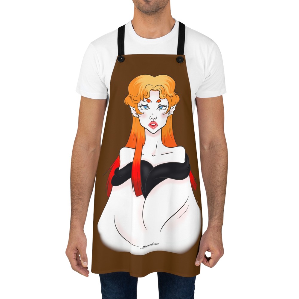 Anna | Brown | Apron (AOP)
