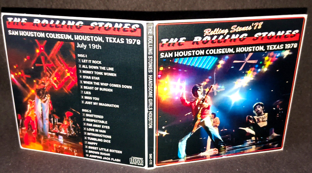 The Rolling Stones Houston 1978 Gate Fold 2CD NEW