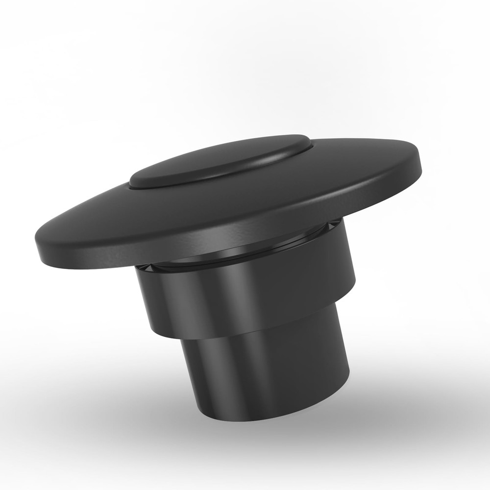 Garbage Disposal Air Switch Button For InSinkErator STCMTBLK Matte Black