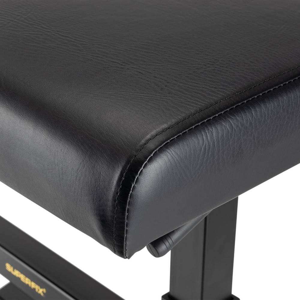 Height Adjustable Keyboard Bench Padded - On-Stage