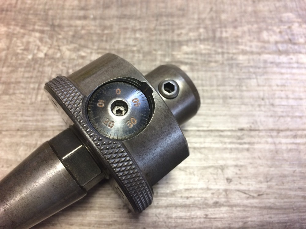 NICE MOORE TOOLS JIG BORE BORING HEAD 1/2 " CAP W/ 5/8 " SHANK