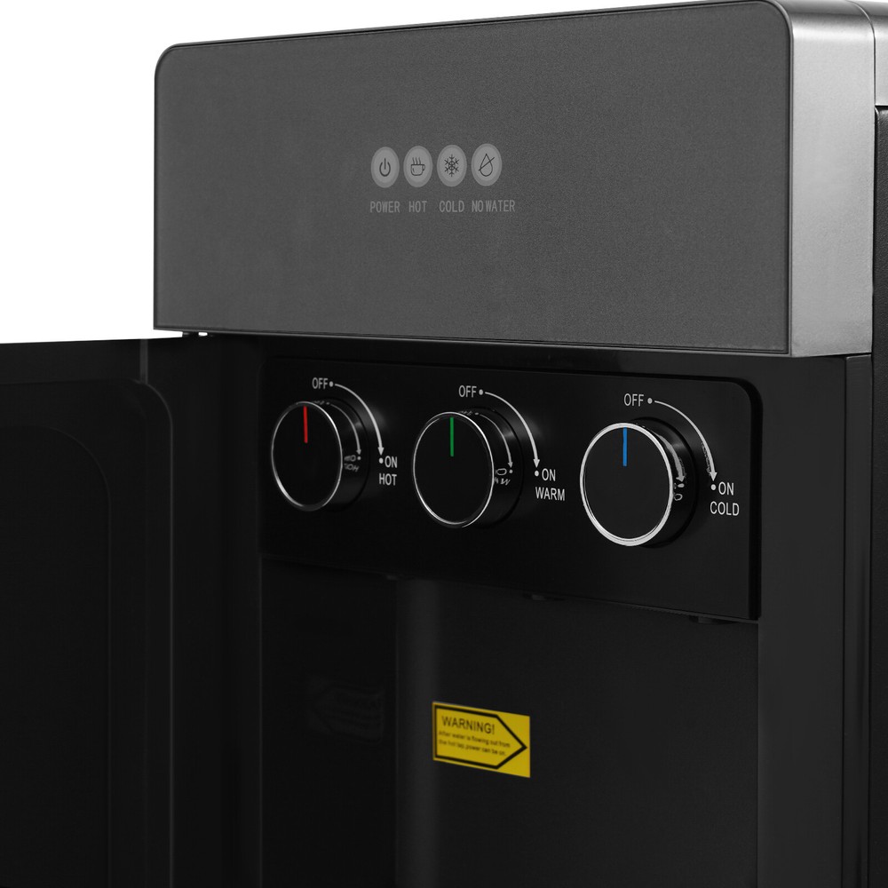 Bottom-Loading Water Dispenser with Hot, Cold, and Room Temperature Options