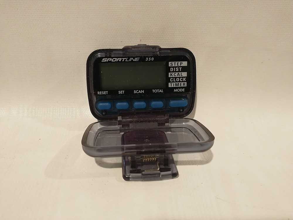 Sportline Model 350 Step Count Pedometer ( Needs New Battery)