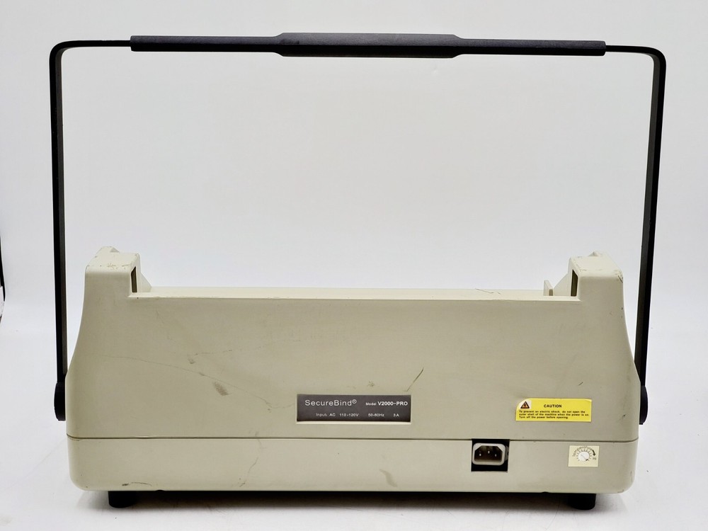 TAMERICA SECUREBIND V2000 PRO HOT KNIFE BINDING MACHINE