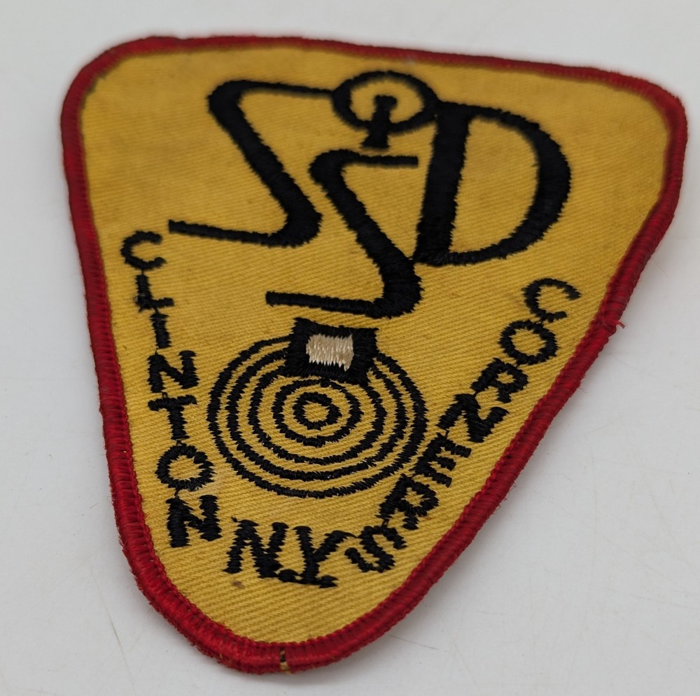 Shooters Service & Dewey SSD Clinton Corners NY Embroidered Patch