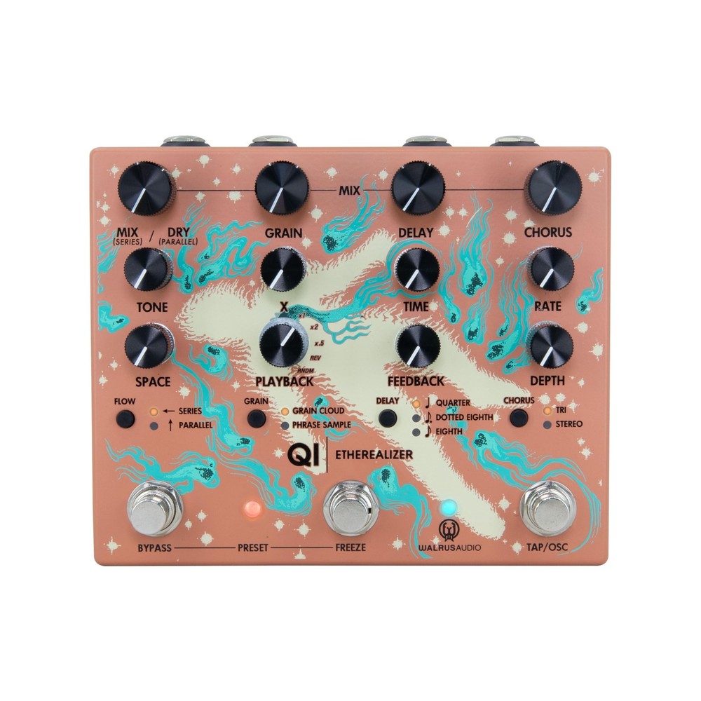 Walrus Audio Qi Etherealizer, Terracotta