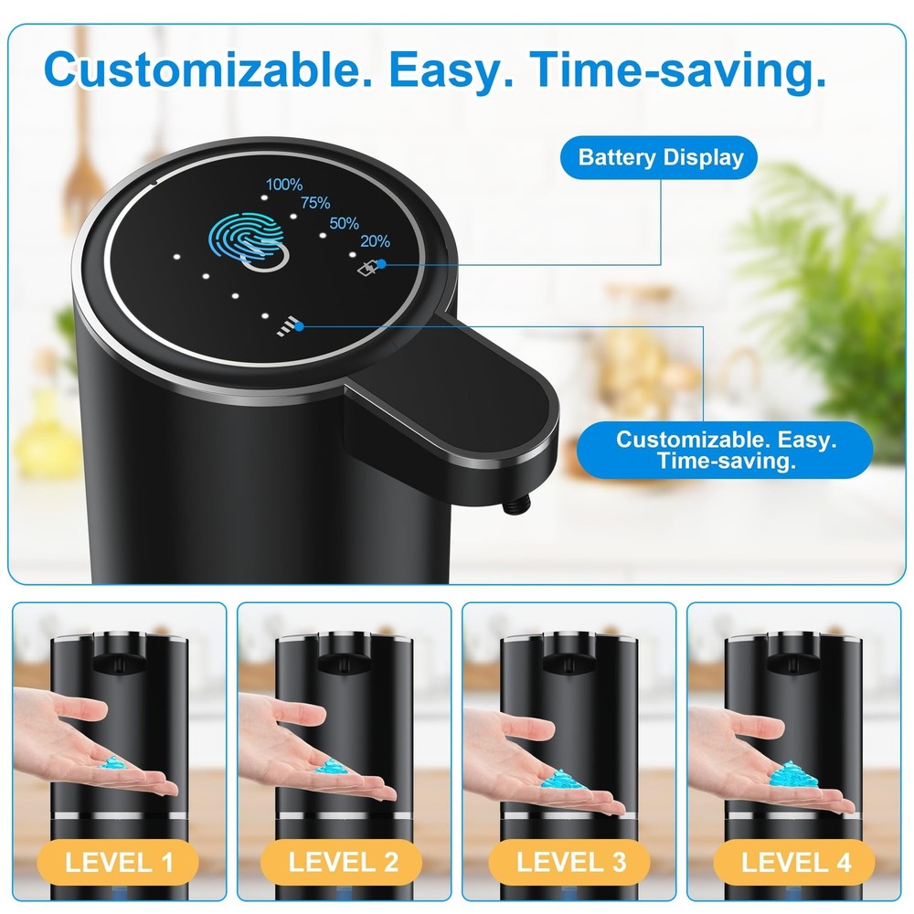 Fantictas Automatic Soap Dispenser Touchless Automatic Liquid Soap Dispenser ...
