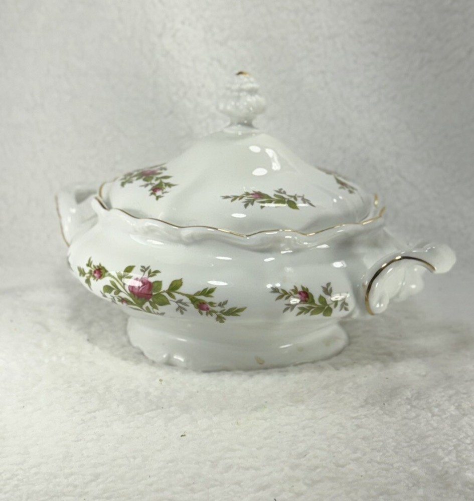 Johann Haviland Rose Bone China Covered Dish
