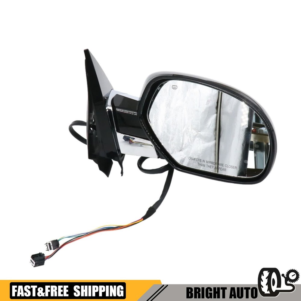 Right Side Mirror Power Folding Heated  For 2007-2014 Cadillac Escalade