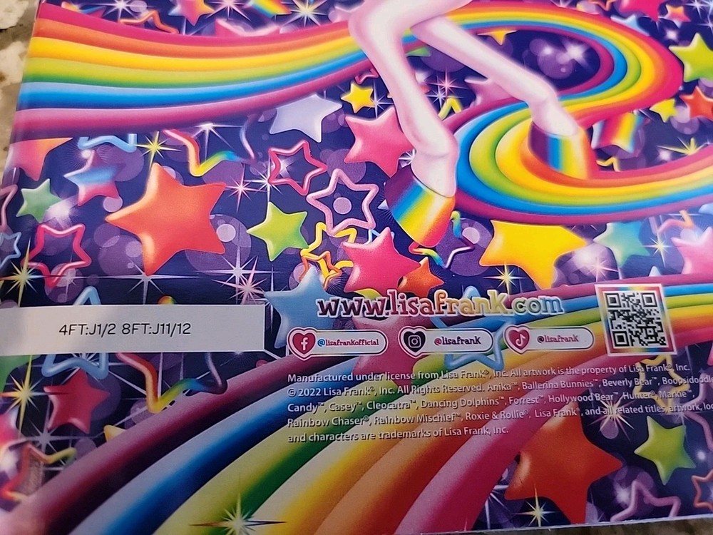 Lisa Frank Super Coloring & Activity Pad Large