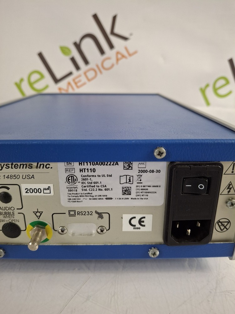 Transonic Systems INC HT110 Bypass Flow Meter