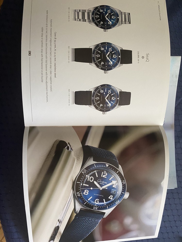 Glashutte Original Specialist 2020- 15 Page Catalog