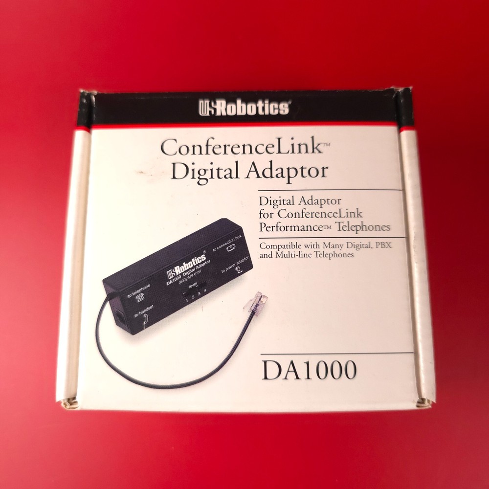 USRobotics DA1000 Conference Link Digital Adapter In Box