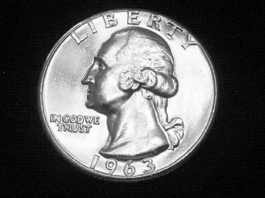 1963 Washington Quarter --  Gem Uncirculated