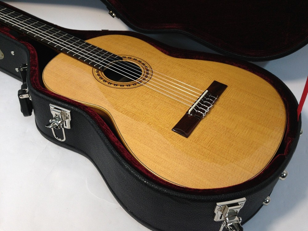 Miguel Rosales Model 10 Solid Spruce Top Classical Guitar + Lockable Hard Case