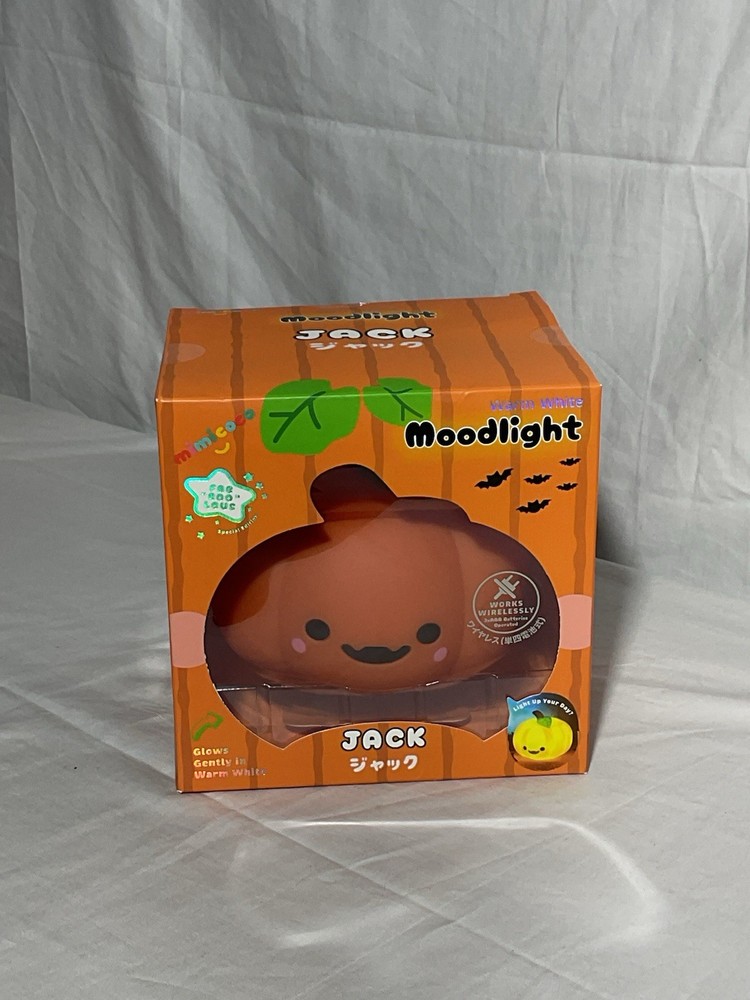 Mimicoco Moodlight Night Light Jack The Pumpkin - Warm White, New In Box