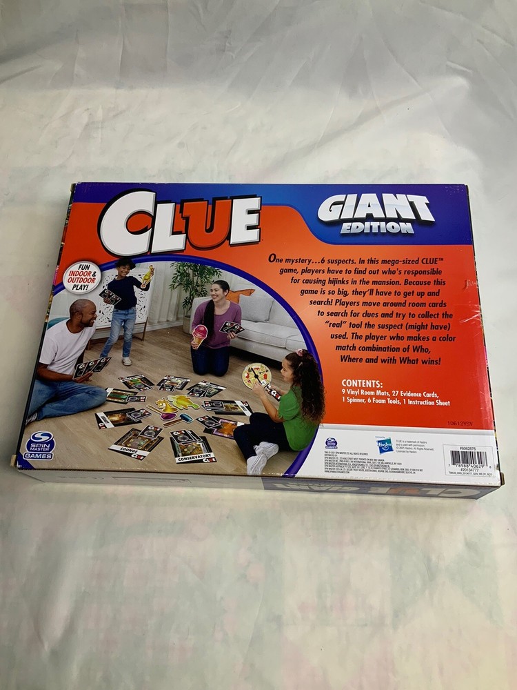 Spin Master Clue Giant Edition Game