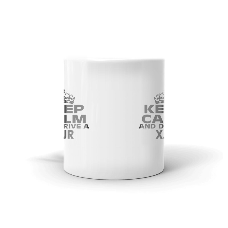 Keep Calm And Drive A XJR Coffee Tea Ceramic Mug Office Work Cup Gift