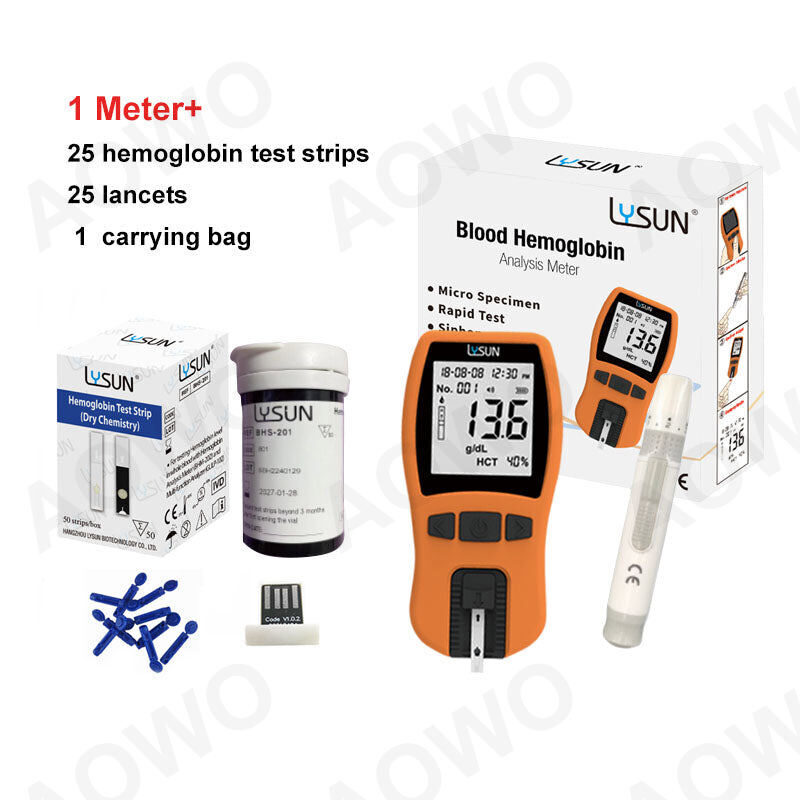 LYSUN Siphon Method Hemoglobin HCT/HB Meter Hemoglobin Professional Instruments