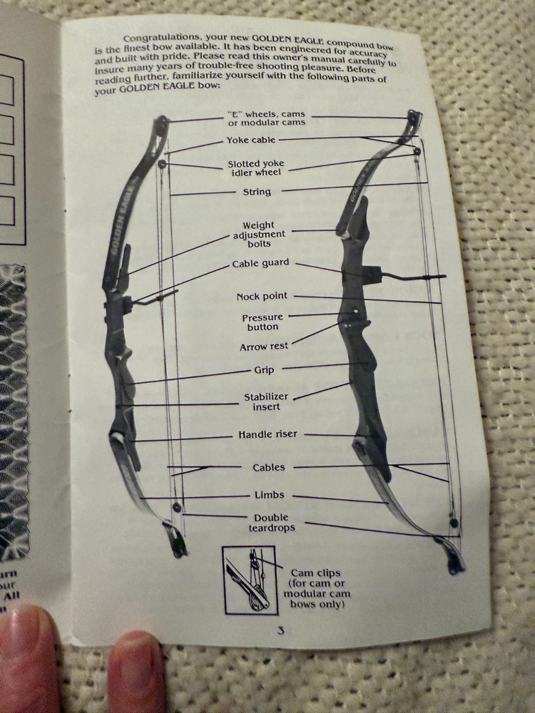 Golden Eagle Archery Owners Manual