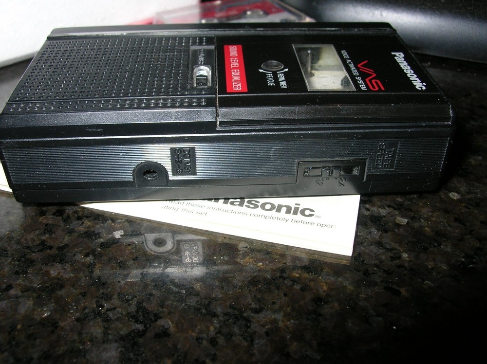 Working Panasonic RN-190 Microcassette Recorder Complete with Box & Instructions