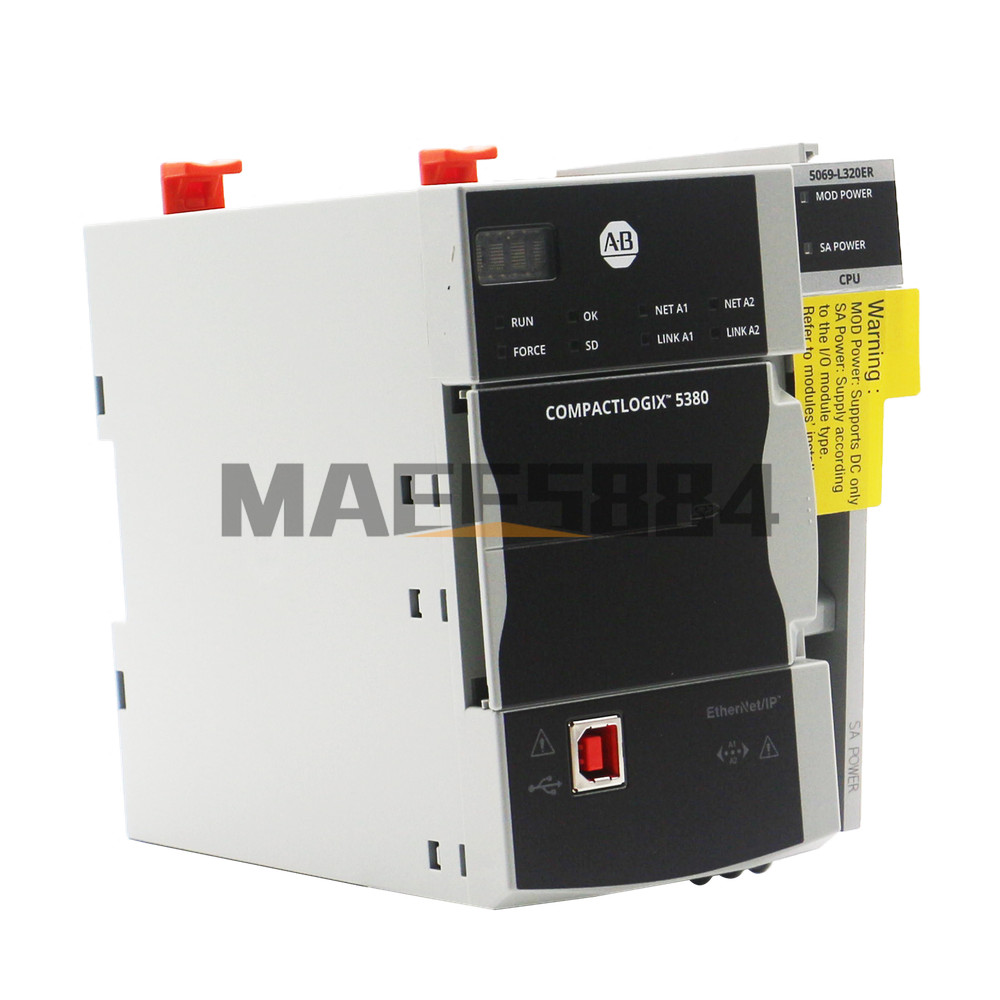 NEW Sealed Allen Bradley 5069-L320ER CompactLogix 2MB 16 I/Os Enet Controller