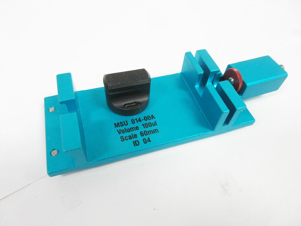 CTC ANALYTICS MSU 014-00A 100 uL SYRINGE ADAPTER & MSK 01-00A HOLDER