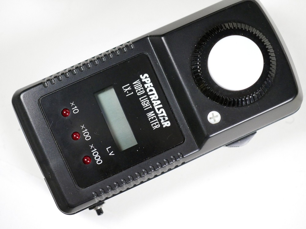 Spectralstar video light meter LX-1 - Complete case instructions TESTED WORKS