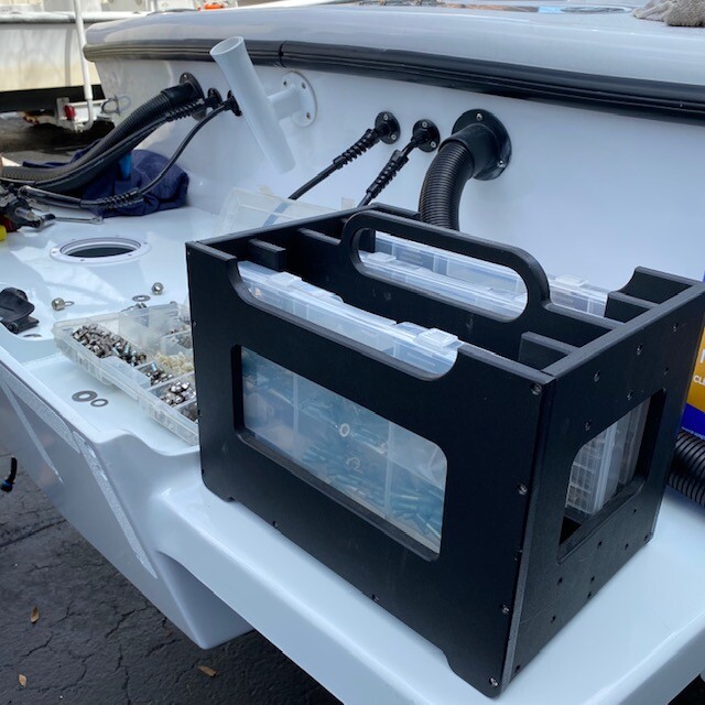 Tackle Tray Carrying Case marine starboard black