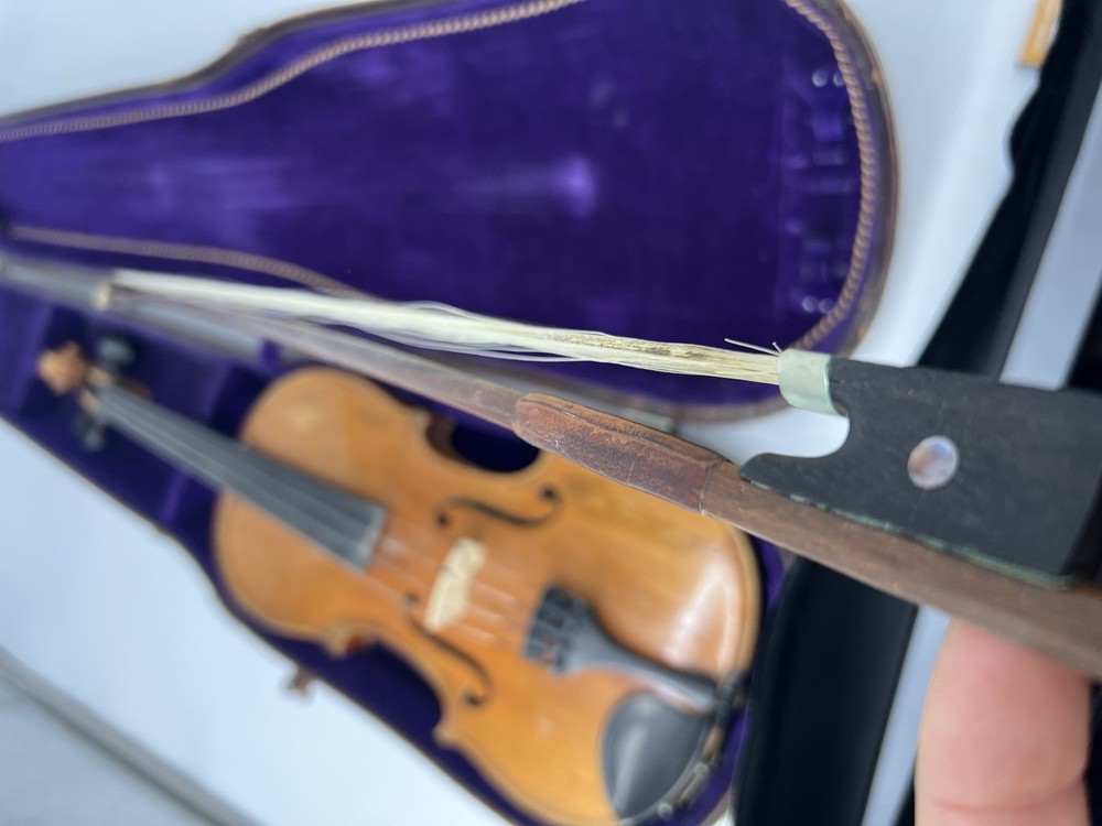 Antique “Conservatory Violin”- w/ bow