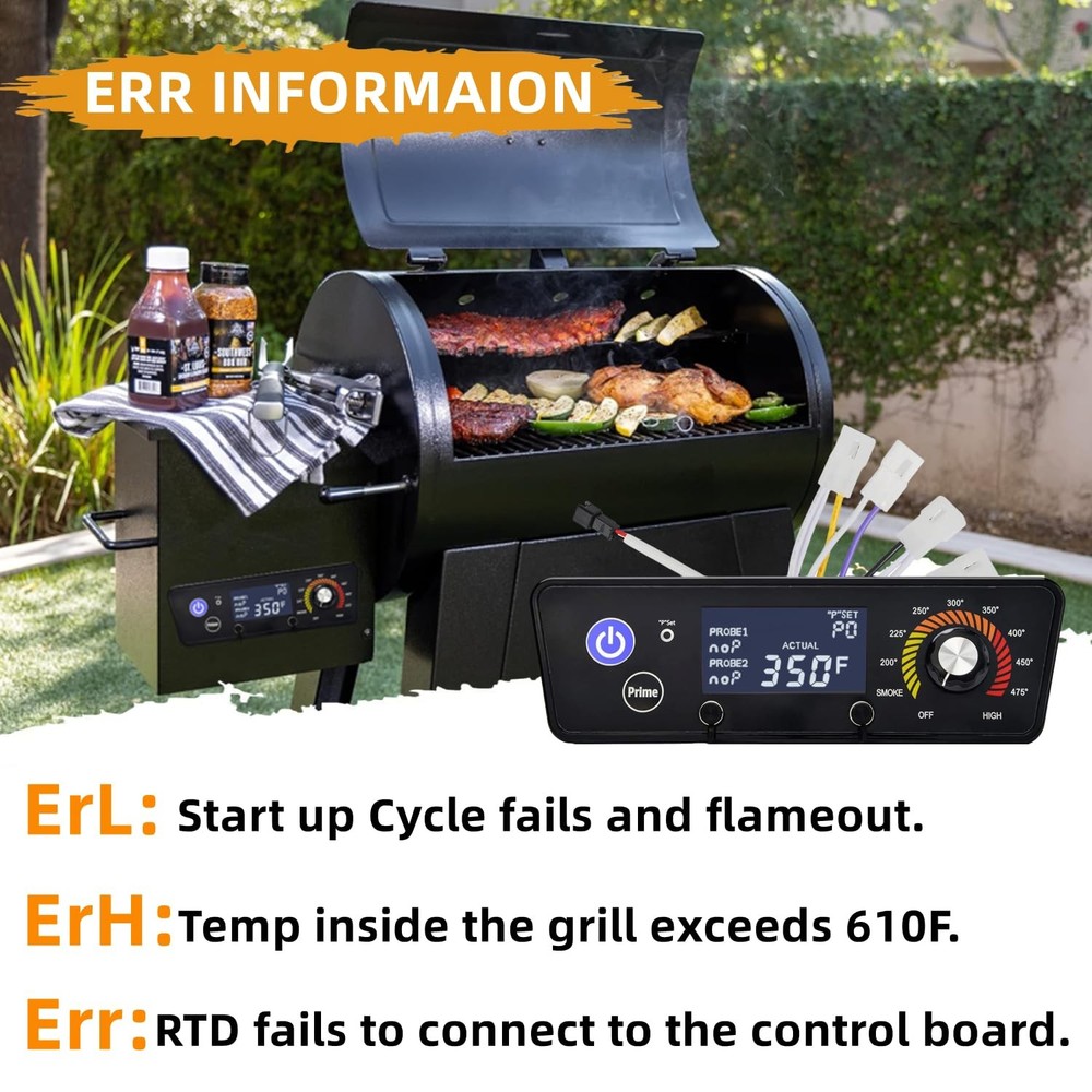 Upgraded Digital W/LCD Display Control Board Replacement Parts for Pit black