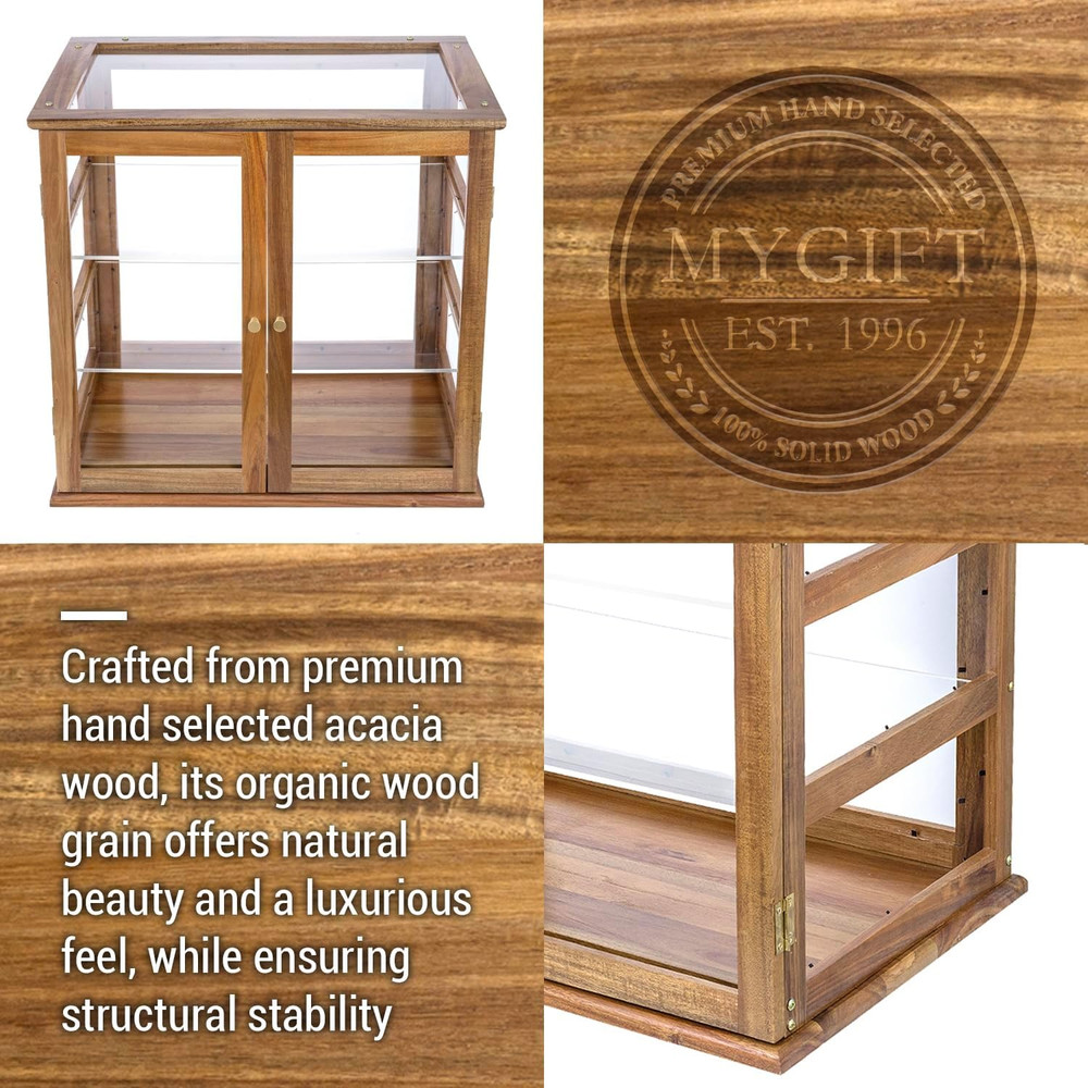 Pastry Display Case,Cookie Display, Professional-Grade Retail Bakery Display Cas
