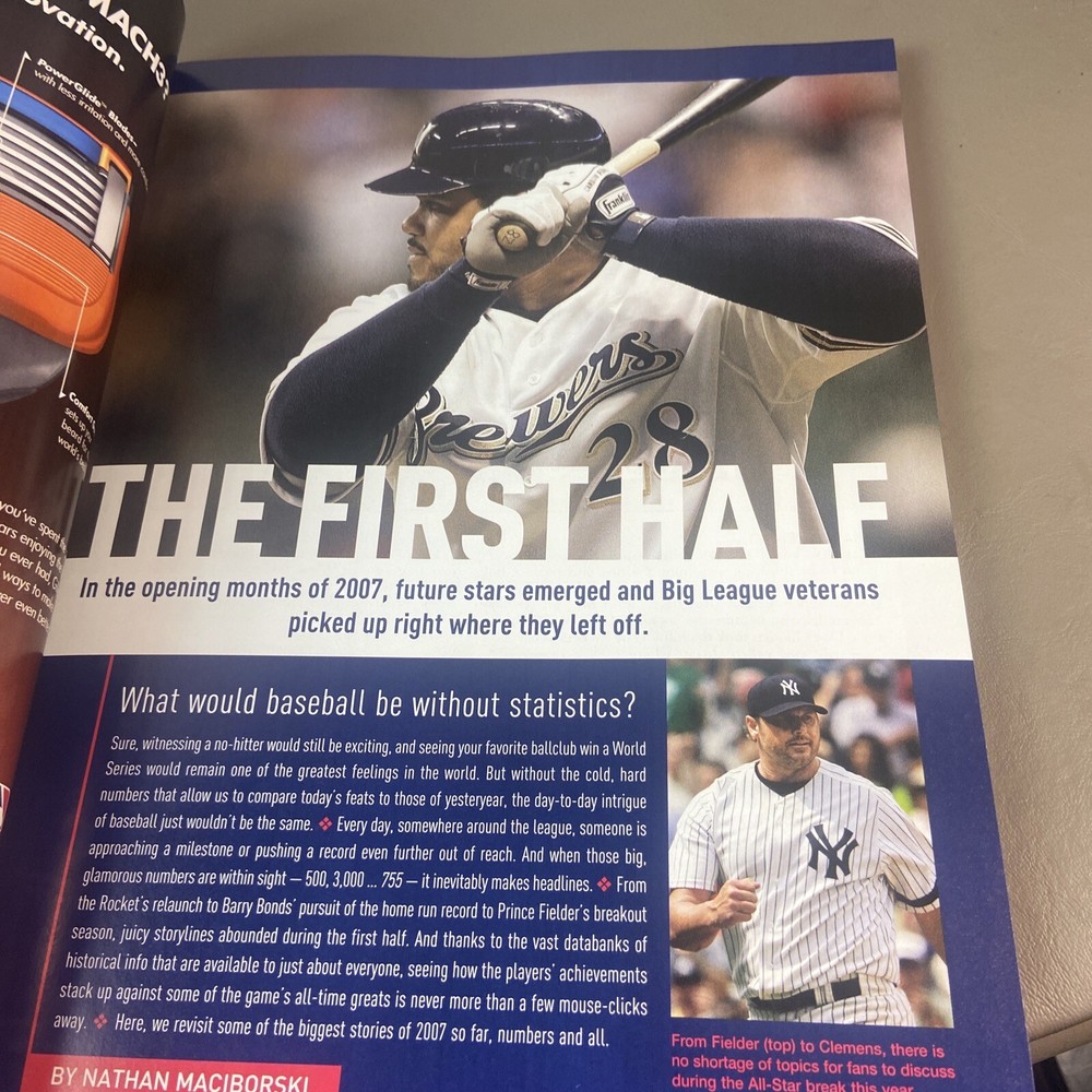 2007 MLB All Star Game Program (Torii Hunter Cover) Minnesota Twins Nice!