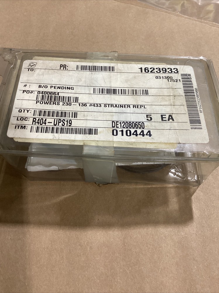 Powers 230-136 Strainer Repl #603I126-CI