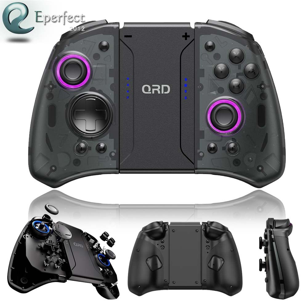 QRD Stellar T5 Wireless Controller for Nintendo Switch Pro Lite OLED PC Mobile