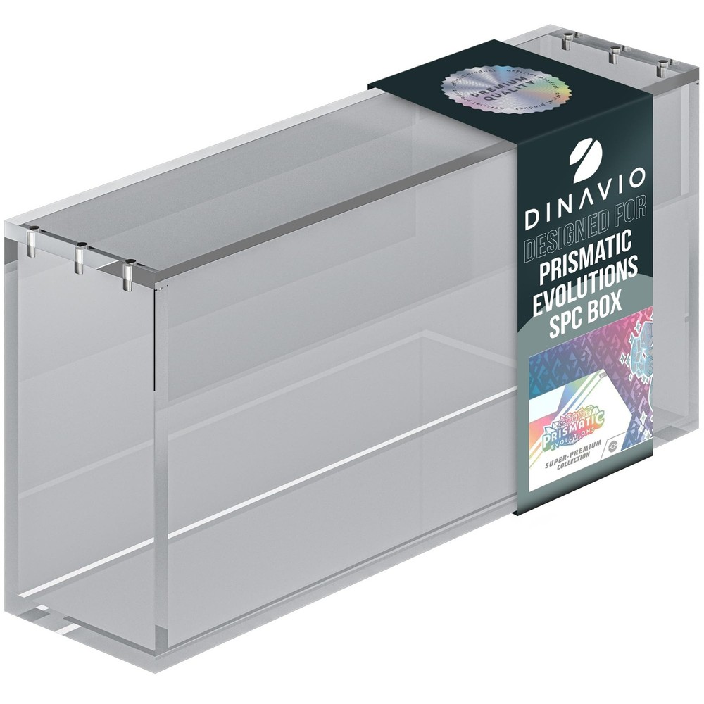 Dinavio Crafthouse Prismatic Evolutions SPC Box Acrylic Display Case with Magnet