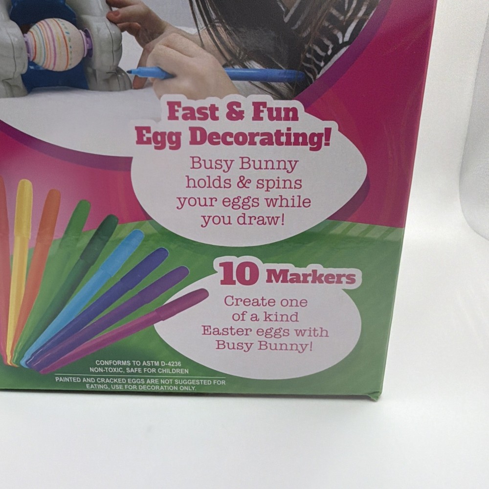 Busy Bunny Whirler Egg Decorating Kit