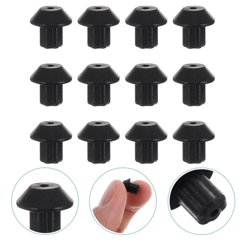 48Pcs Grate Feet Rubber Replacement for Gas Range Burner