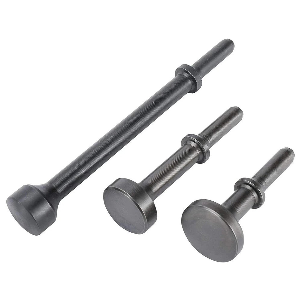 4 Pack Smoothing Pneumatic Air Hammer Bits Air Chisel Bits Tool Set with Spring