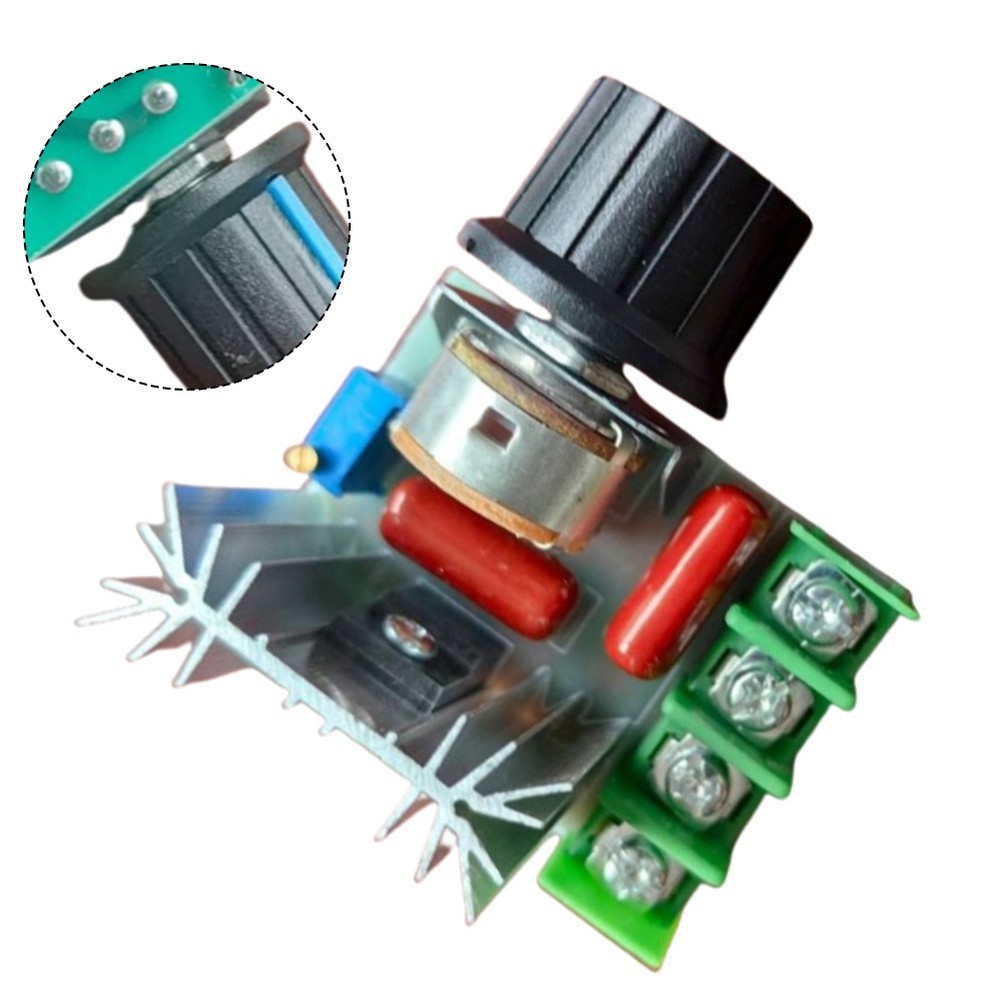 High Power 2000W Motor Speed Controller AC Voltage Regulator with Switch