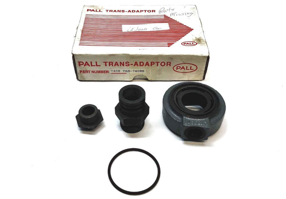 Pall Trans-Adapter TAB-7408E With O-Ring NOS
