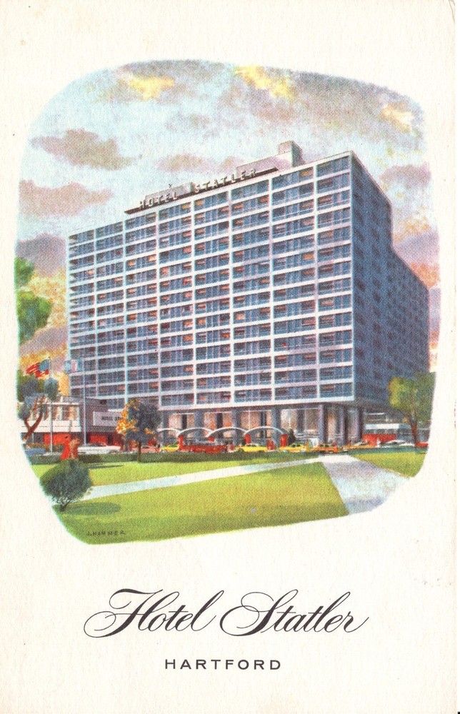 HOTEL STATLER, HARTFORD - PC1890