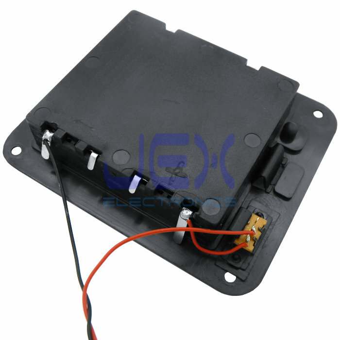 Four/4X AA DIY Panel Mount Battery Holder Case Box 6V With Power Switch & Wire